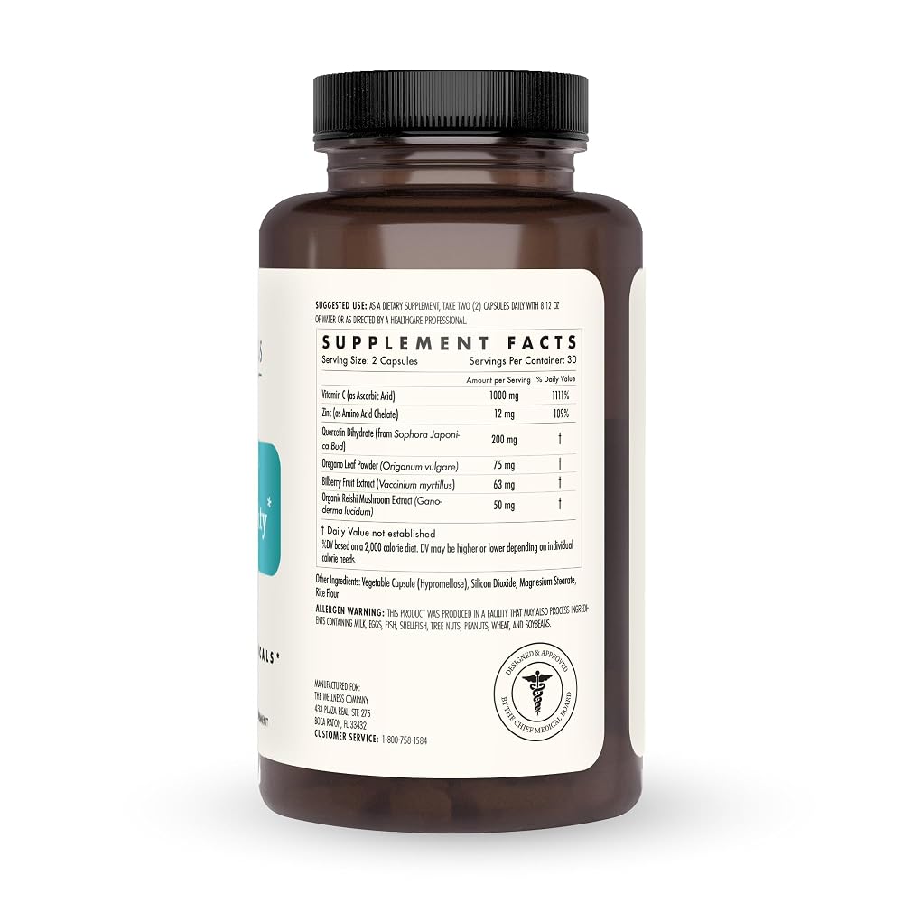 The Wellness Company Natural Immunity Immune Defense - 60 Capsules - image 3