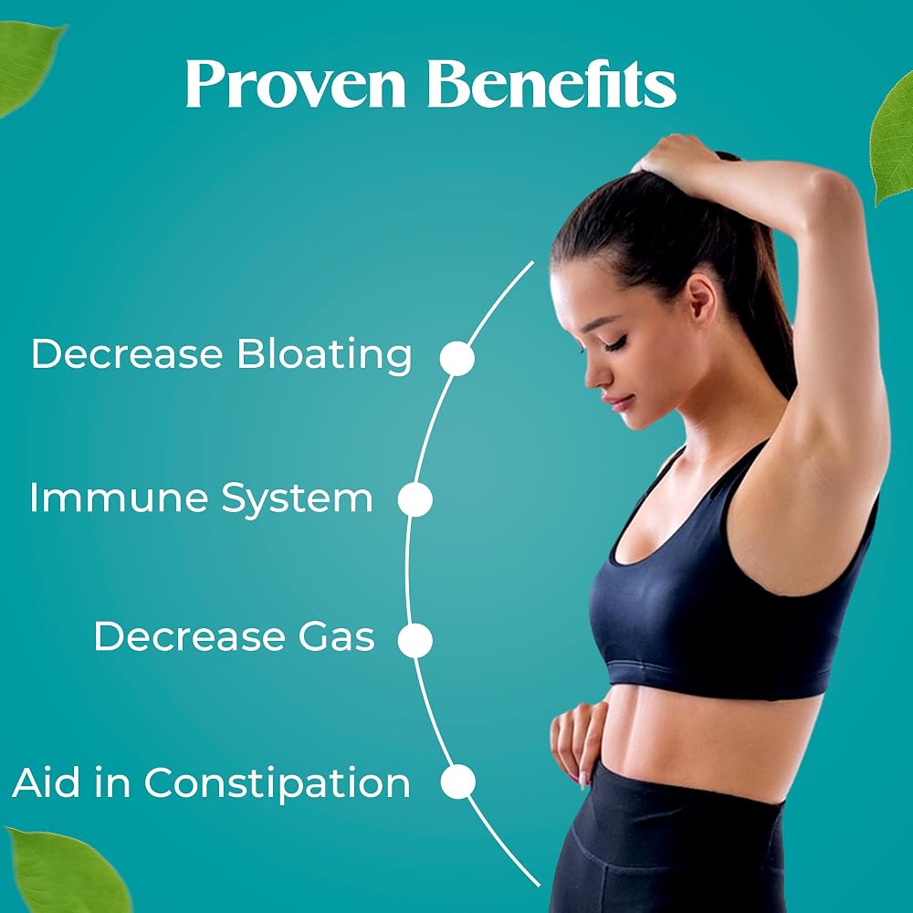 Nudora Green 3-in-1 Daily Probiotic with Prebiotics & Herbals - 60 Capsules - image 5