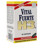 Vital Fuerte H3 Multivitamin with Antioxidants - 30 Capsules - image 5