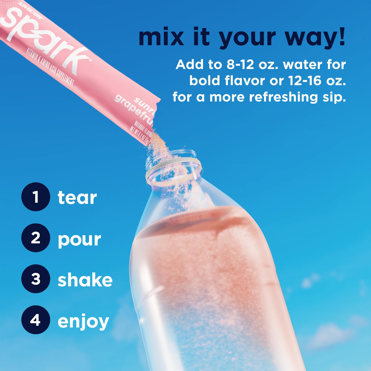 AdvoCare Spark Energy & Focus Drink Mix, Sunrise Grapefruit