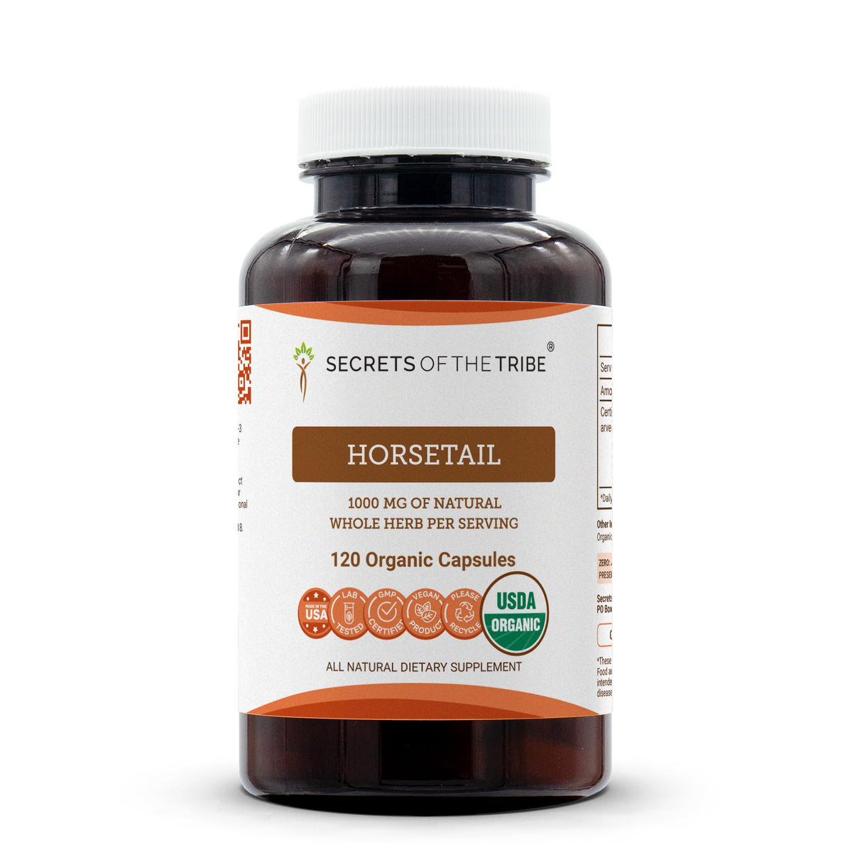 Secrets of the Tribe Horsetail USDA Organic