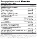 Priority One Vitamins Hypo Gest Digestive Enzyme - 120 Tablets - image 2