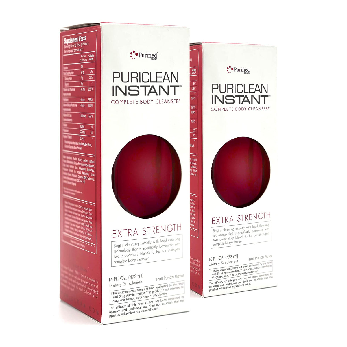 Wellgenix Puriclean Instant Complete Body Cleanser - 2 Pack