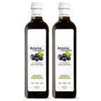 Aronia Treasure 100% Aronia Berry Juice - 2 x 25.36 Fl Oz