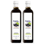 Aronia Treasure 100% Aronia Berry Juice - 2 x 25.36 Fl Oz