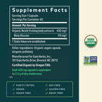 Gaia Herbs Reishi Mushroom Immune Support - 40 Vegan Capsules - image 3