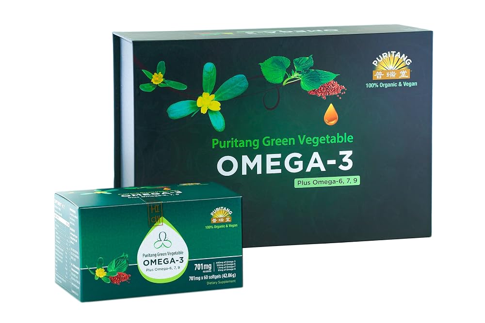 PURITANG Green Vegetable Omega 3 Plus Omega 6
