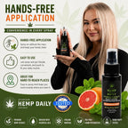 Earthly Body Hemp Daily Ultimate Strength Active Spray
