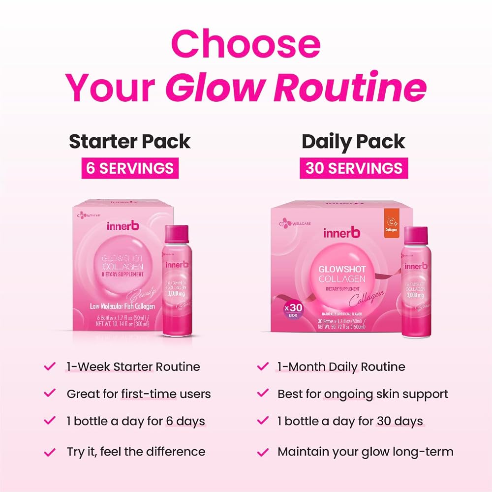 CJwellcare Innerb Glowshot Marine Collagen - 30 Servings - image 7