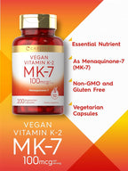 Carlyle MK-7 Vitamin K2 100 mcg - 200 Capsules - image 4