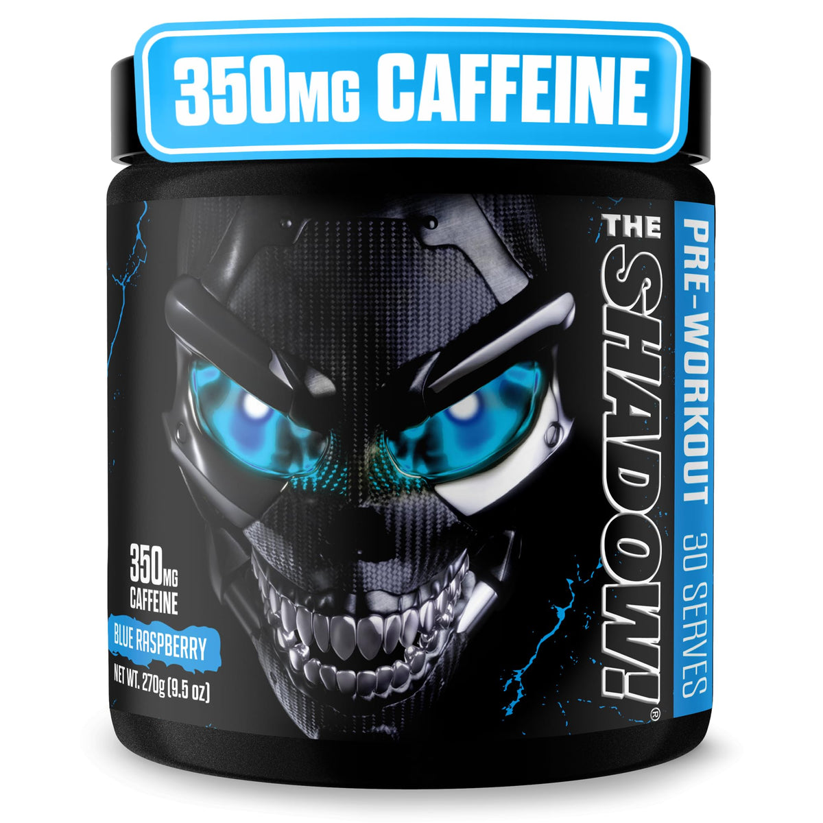 JNX SPORTS The Shadow! Strong Pre Workout, High Stim, 30 Servings