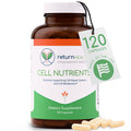 Return Healthy Cell Nutrients Methylated Multivitamin - 120 Capsules