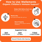 Wellements Organic Kids Immune Support Syrup Vitamin C & Zinc - 4 Fl Oz - image 6