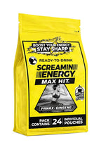 VITAL 4U Screamin Energy Vanilla Latte Energy Shots - 24 Pouches