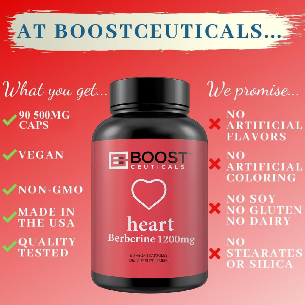 BoostCeuticals Pure Berberine 1200mg - 60 Vegan Capsules - image 8
