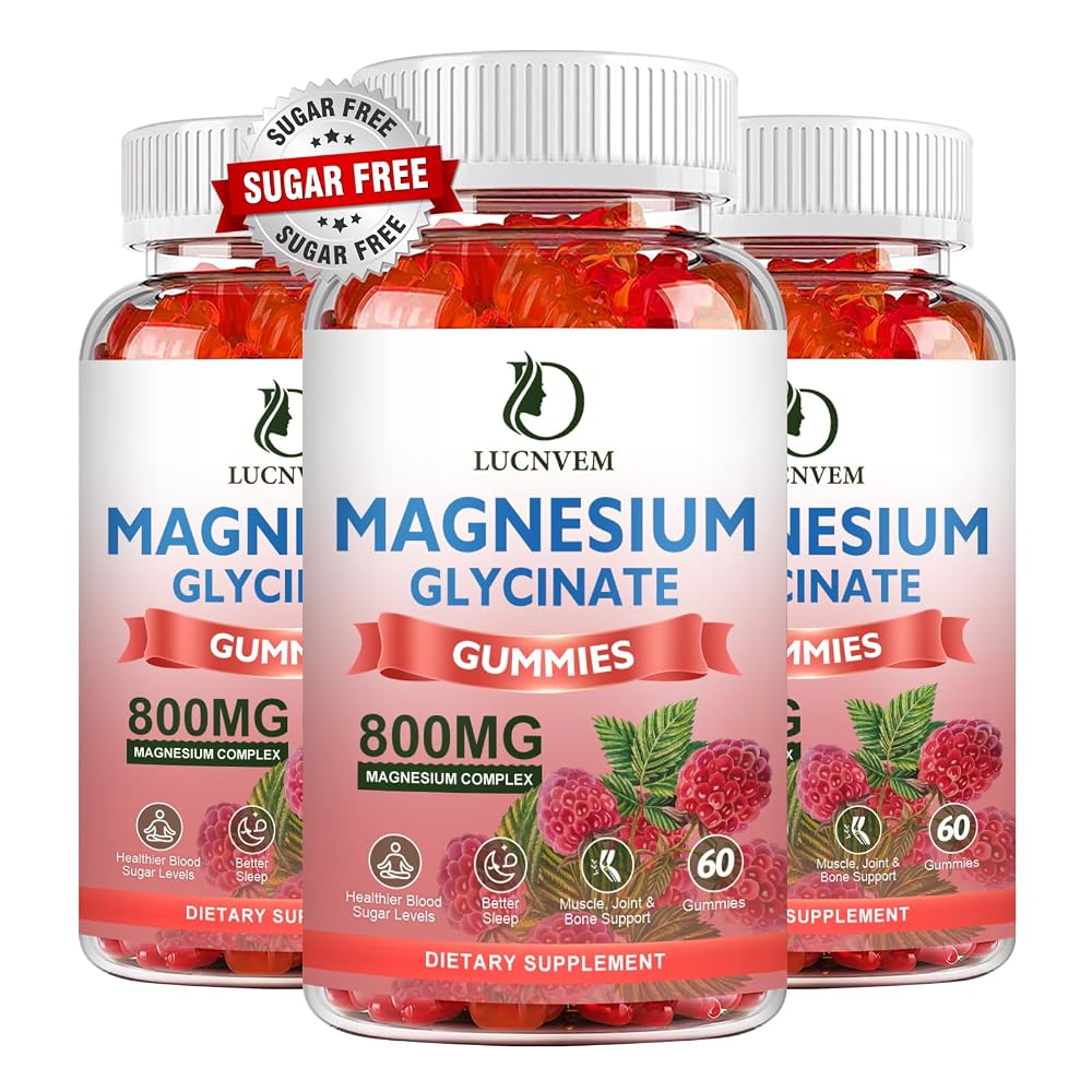 LUCNVEM Sugar Free Magnesium Glycinate Gummies
