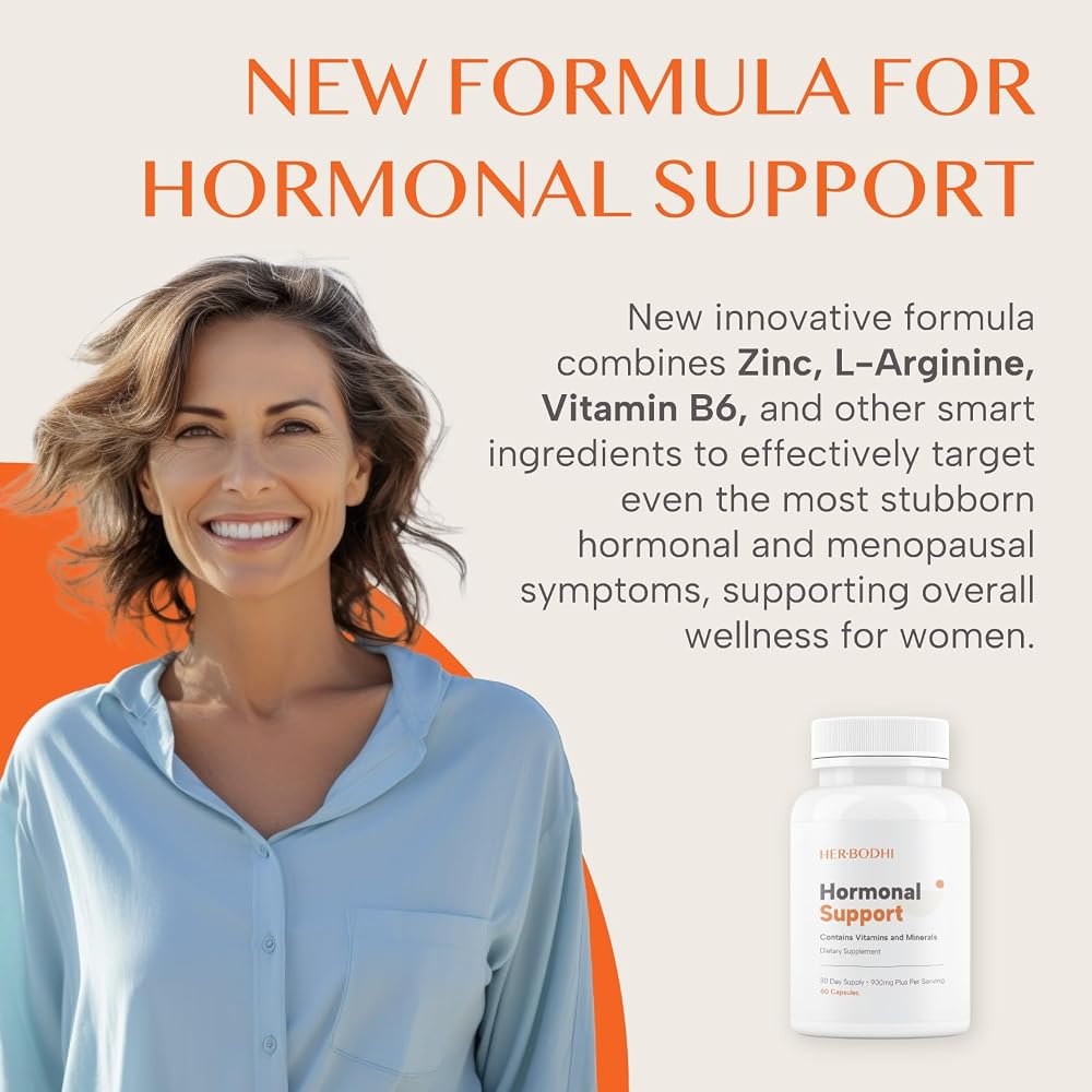 Her Bodhi Hormonal Support Supplement for Women - 60 Capsules - image 2