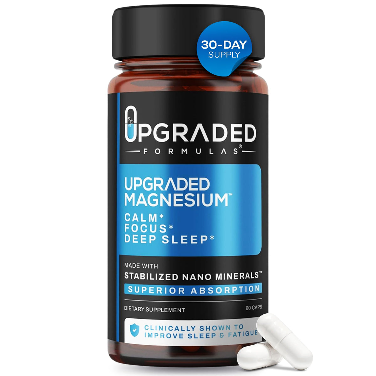 Upgraded Formulas Magnesium Supplement - Calms
