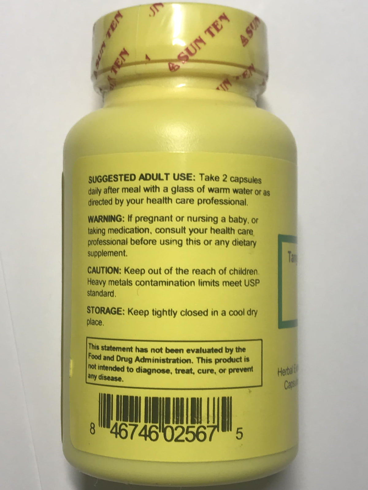 Sun Ten Tang-Kuei and Bupleurum Formula - 100 Capsules - image 3