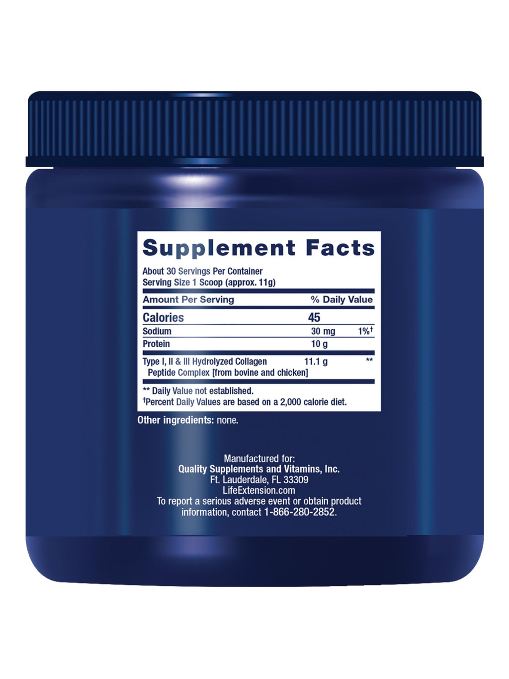 Life Extension Collagen Peptides for Skin and Joints - 343g - image 2