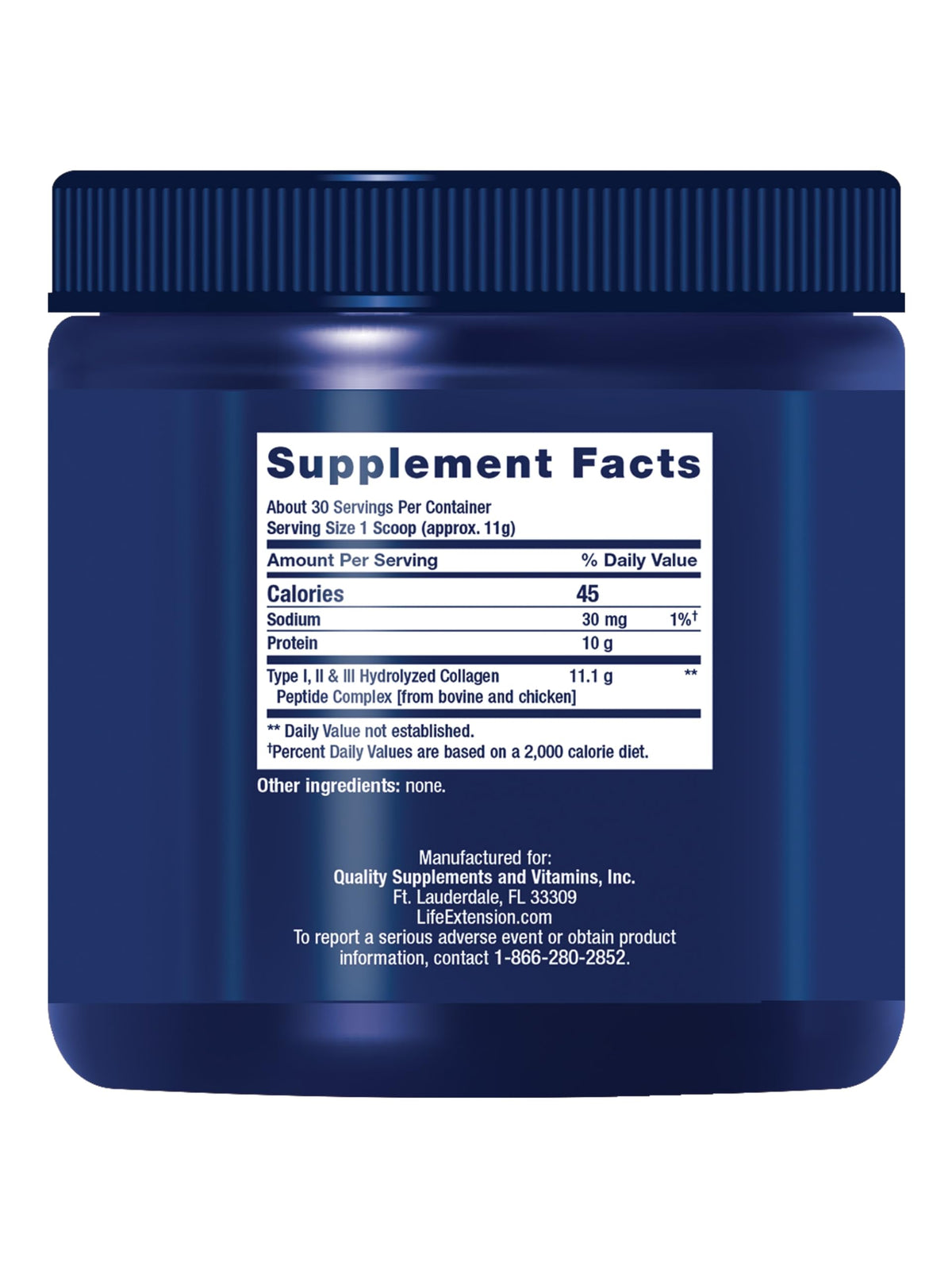 Life Extension Collagen Peptides for Skin and Joints - 343g - image 2