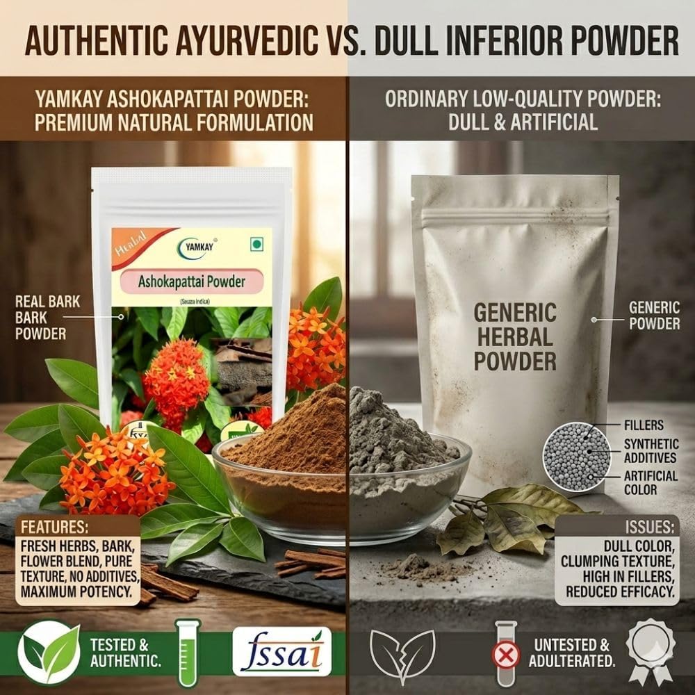 YAMKAY Ashoka Pattai Powder - 300g - image 7
