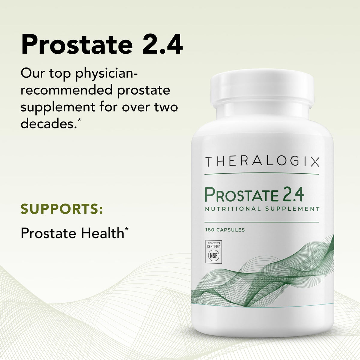 Theralogix Prostate 2.4 Nutritional Supplement - 180 Capsules - image 4