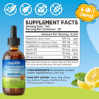 HOLLEGEND Liquid Calcium Citrate Drops