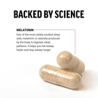 Force Factor Melatonin 5mg Sleep Aid - 60 Vegetarian Capsules - image 3