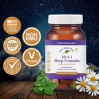 Native Remedies 10-in-1 Sleep Formula with Melatonin - 60 Capsules - image 2