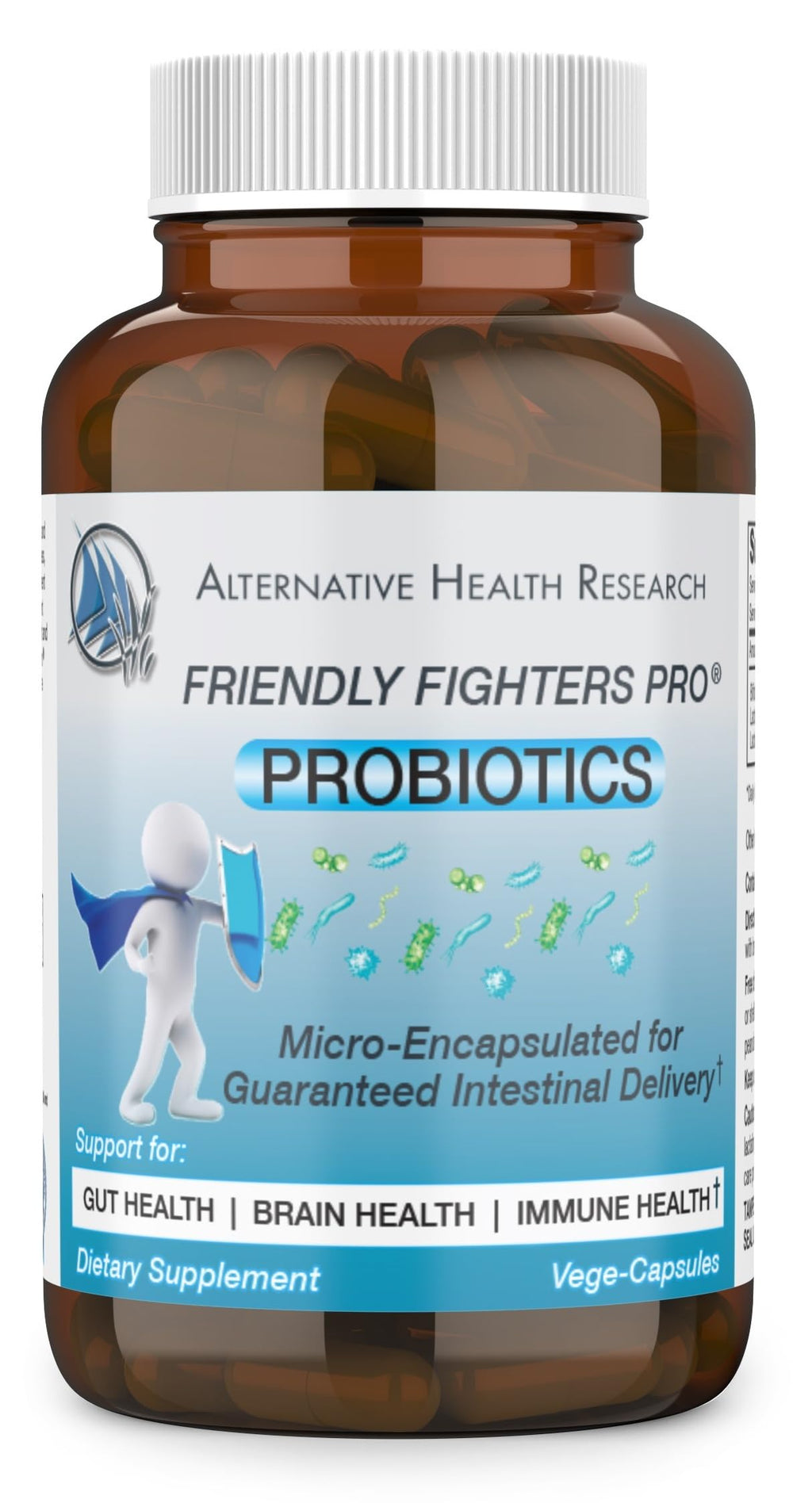 Alternative Health Research Friendly Fighters Pro Probiotic - 30 Capsules