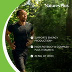 NaturesPlus Ultra-Stress with Iron B-Complex Supplement - 30 Tablets - image 4