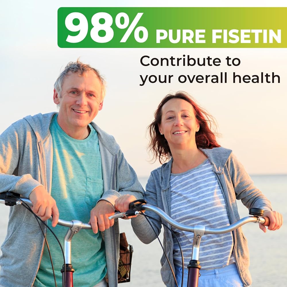 Kayseari Fisetin 1200mg Liposomal Fisetin Supplements 98% Pure