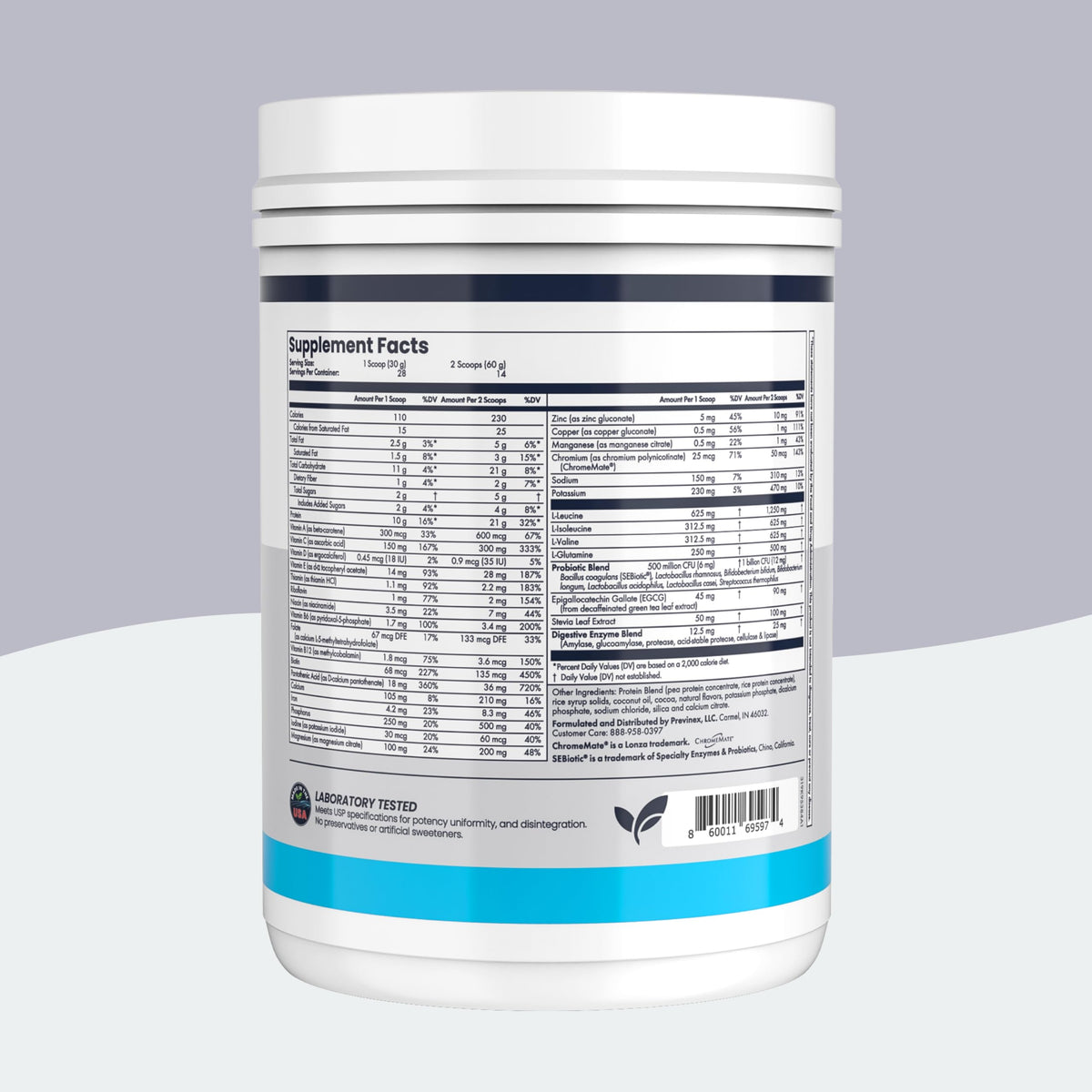 Previnex Nourify PLUS Vegan Protein Shake