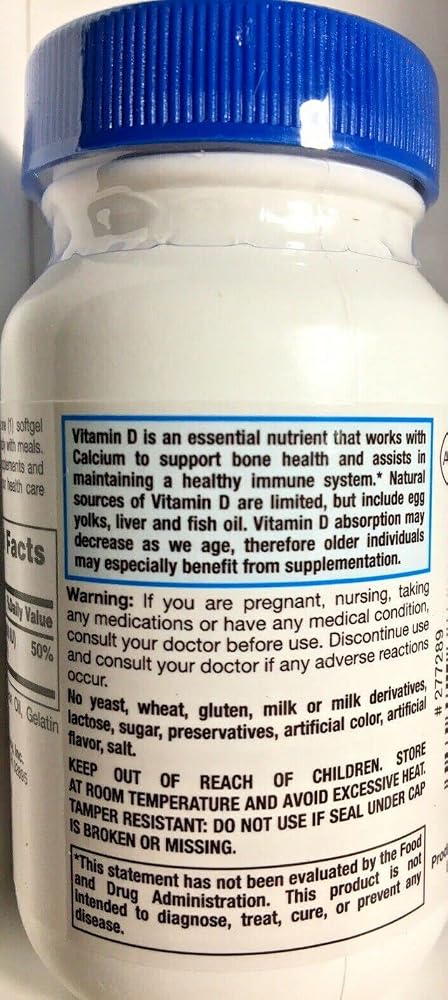 CVS Health Vitamin D3 400 IU - 100 Softgels - image 3