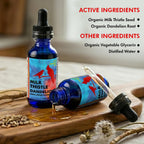 Morning Bird Milk Thistle & Dandelion Extract Liver Support - 1 fl oz - image 6