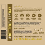 Earth Fed Muscle Whey Protein Isolate