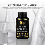 Cocó March N.M.D Methyl B Complex Vitamins for Energy - 120 Capsules - image 5