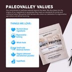 Paleovalley 100% Grassfed Whey Protein Powder with Colostrum