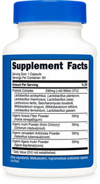 Nutricost Probiotic Complex 50 Billion CFU - 60 Capsules - image 5
