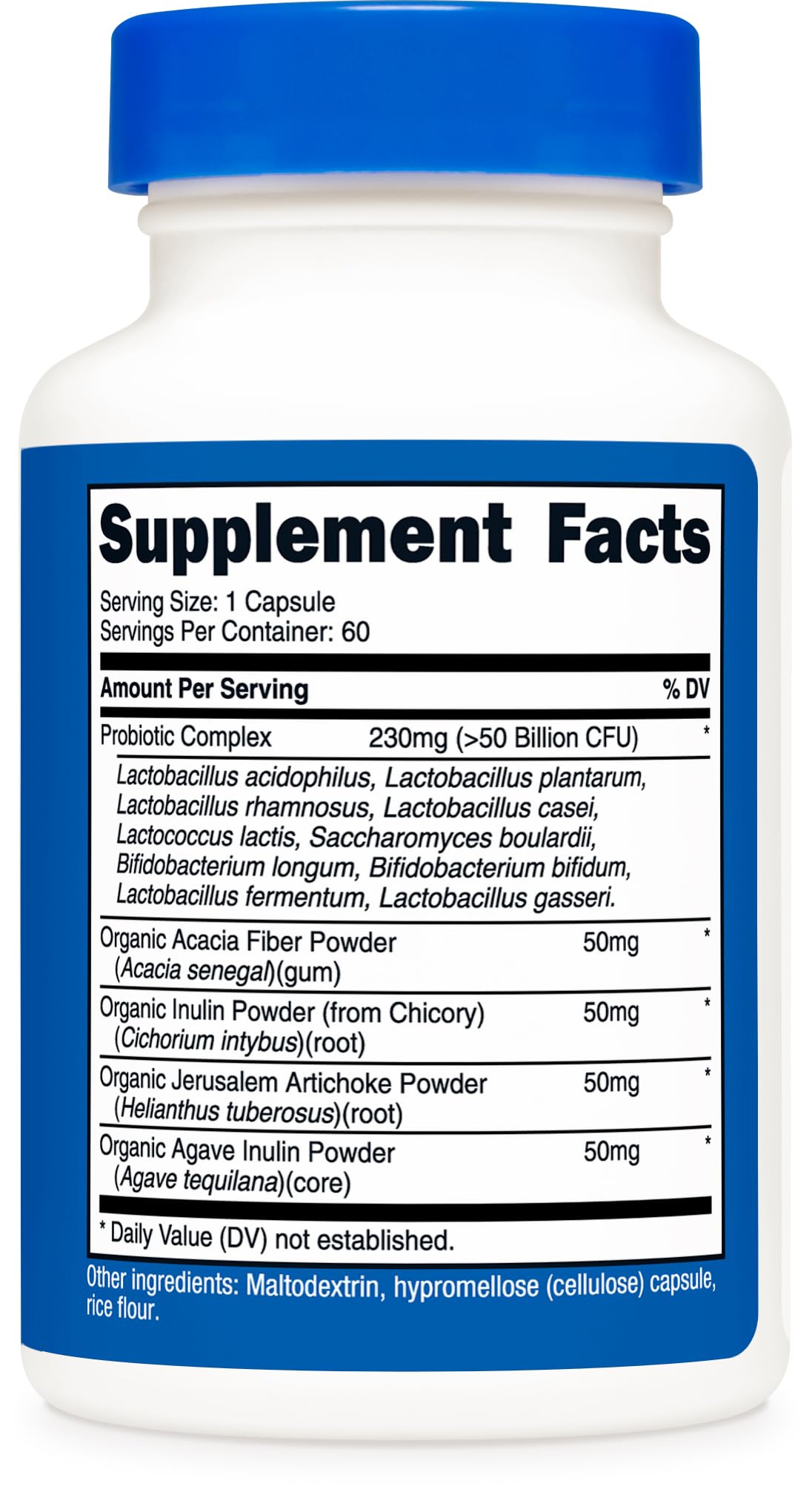 Nutricost Probiotic Complex 50 Billion CFU - 60 Capsules - image 5