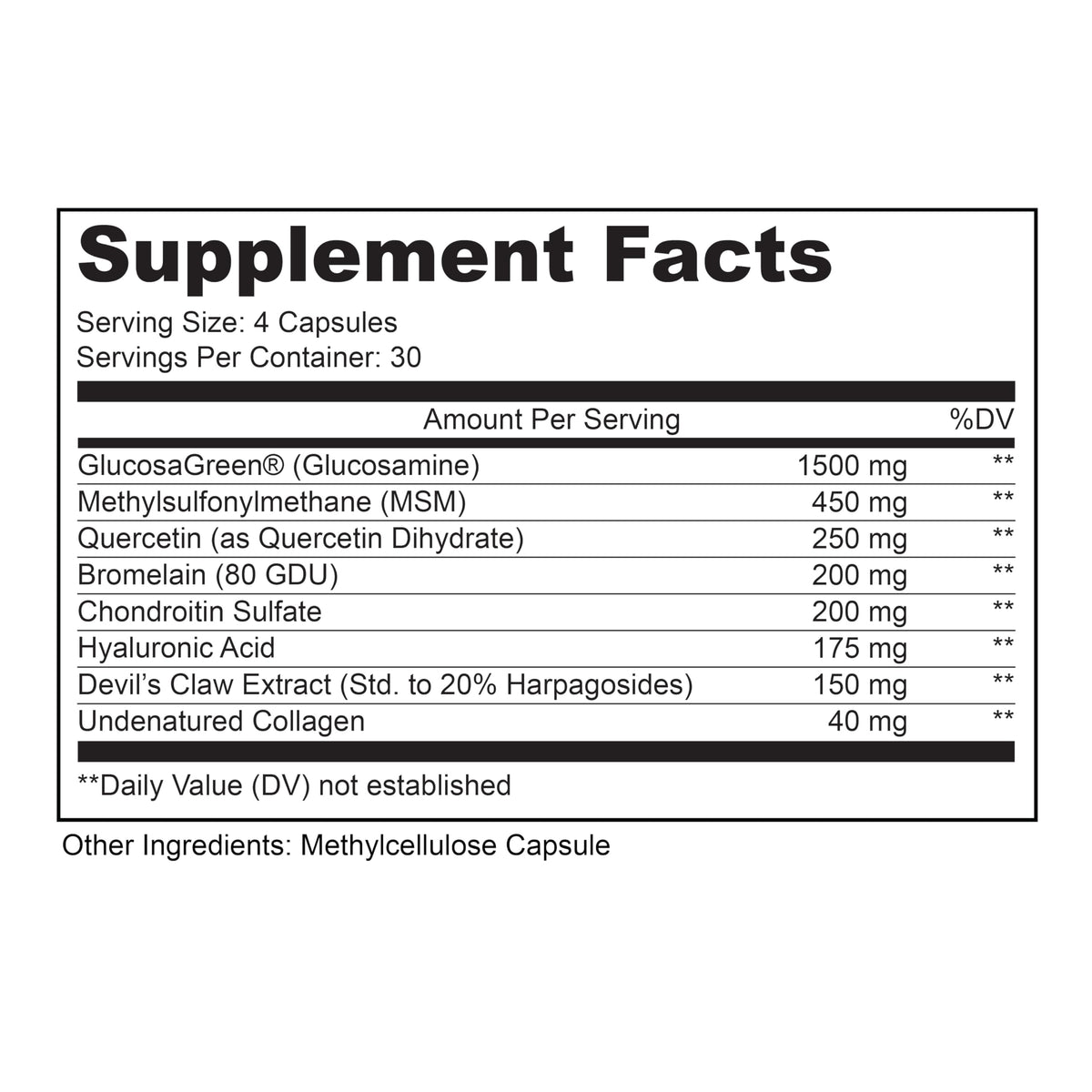 LIVELY VITAMIN CO. Joint Jive Joint Support - 120 Capsules - image 4