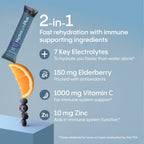 Hydralyte Plus Immune Support Electrolyte Powder - 6.2 oz - image 3