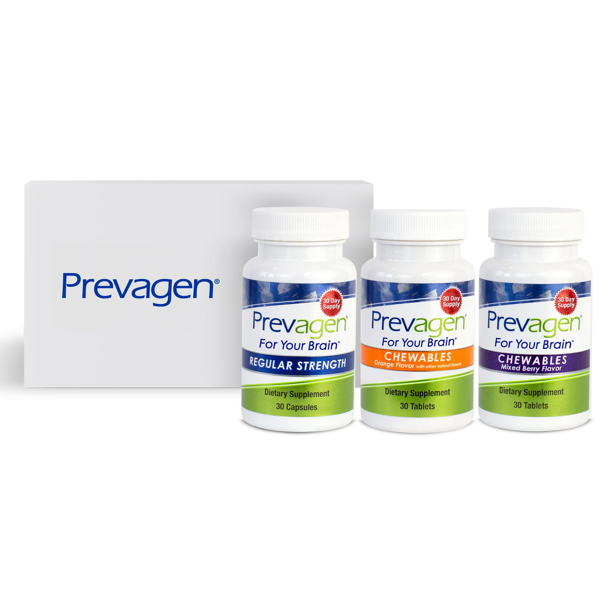 Prevagen Regular Strength Brain Supplement Variety Pack - 90 Count
