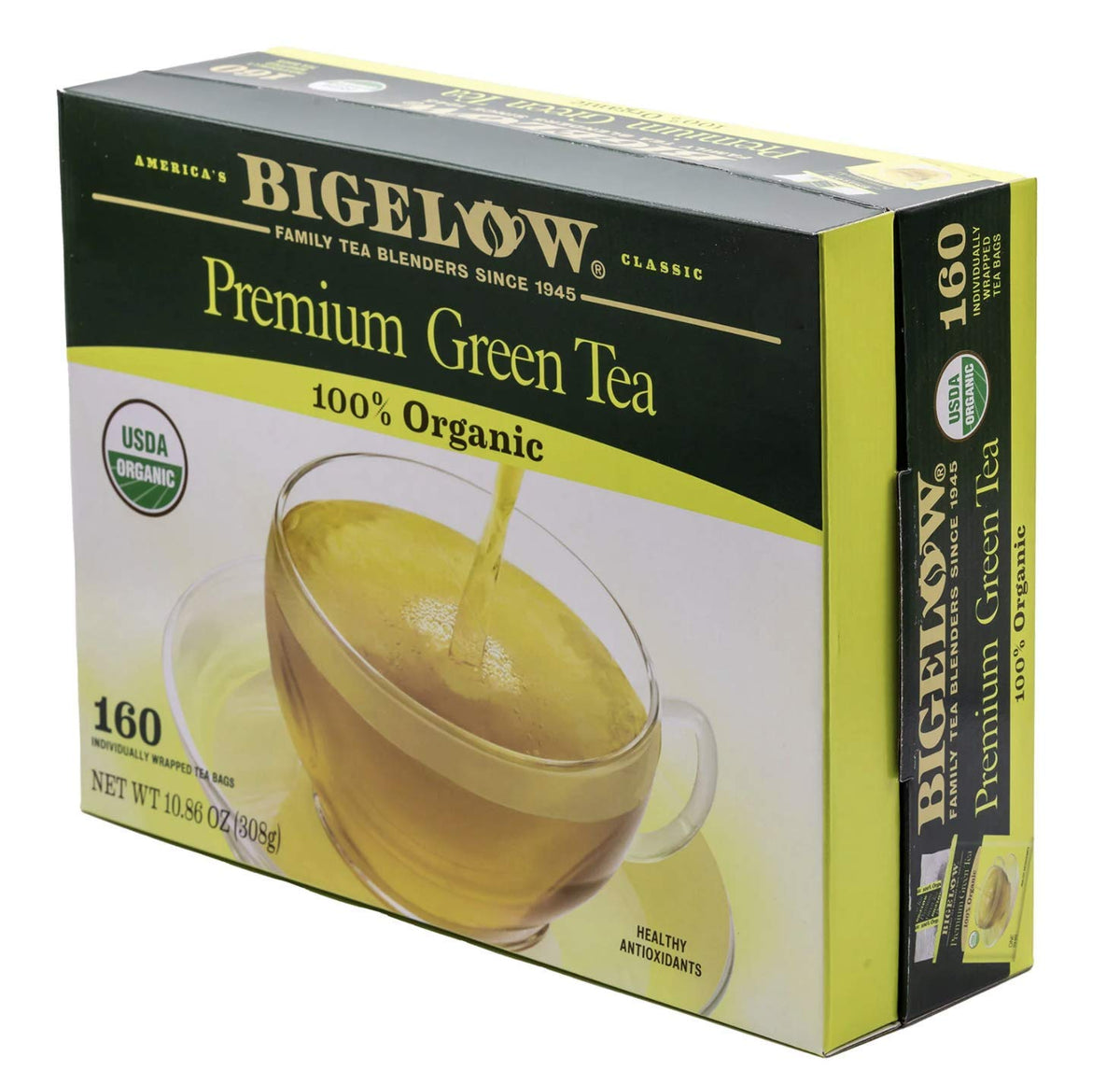 Bigelow Tea Organic Green Tea - 160 Teabags
