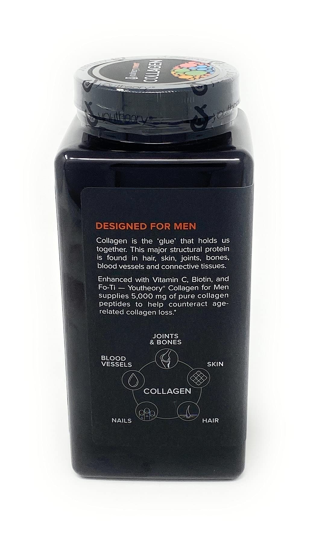 Youtheory Men's Collagen Advanced Formula - 390 Tablets - image 3