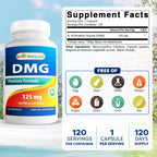 Best Naturals DMG 125 mg - 120 Capsules - image 2