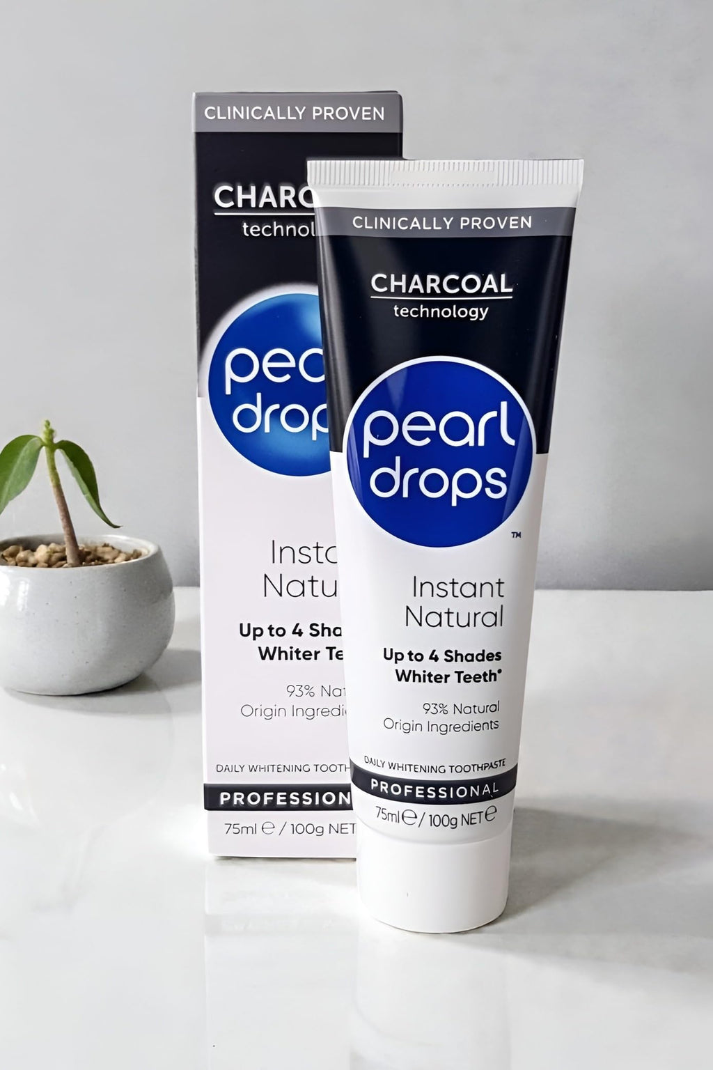 Pearl Drops Instant Natural White Activated Charcoal - 75ml - image 8