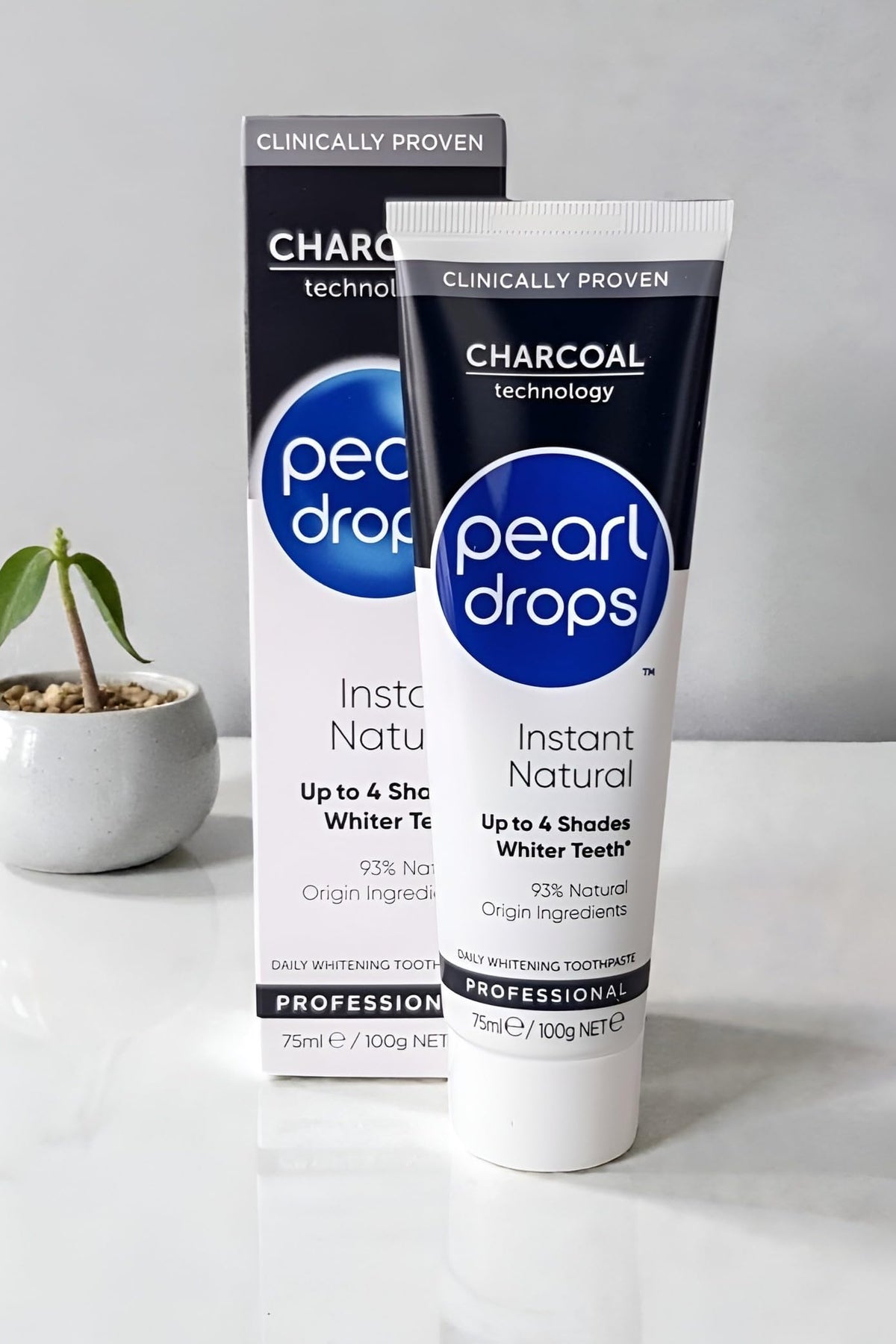 Pearl Drops Instant Natural White Activated Charcoal - 75ml - image 8