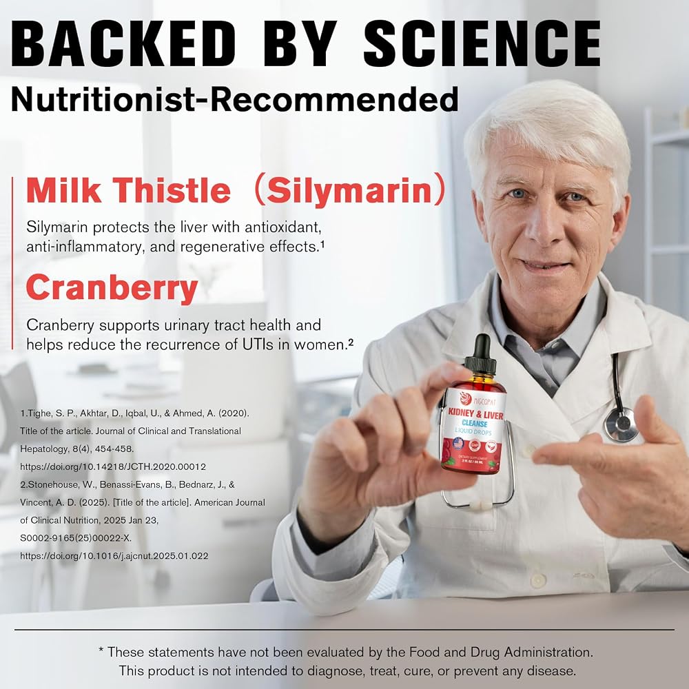 Migcopat Kidney and Liver Cleanse Detox & Repair Drops